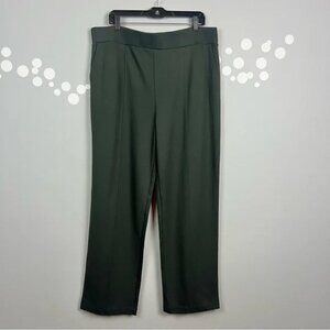 Matty M NWT Ponte Knit Straight Leg Work Pants Size XXL High Rise